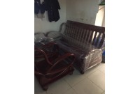 THANH LÝ BỘ SOFA GỖ DẦU